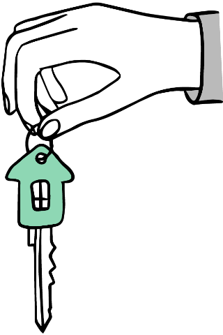 売却までの期間、管理を依頼