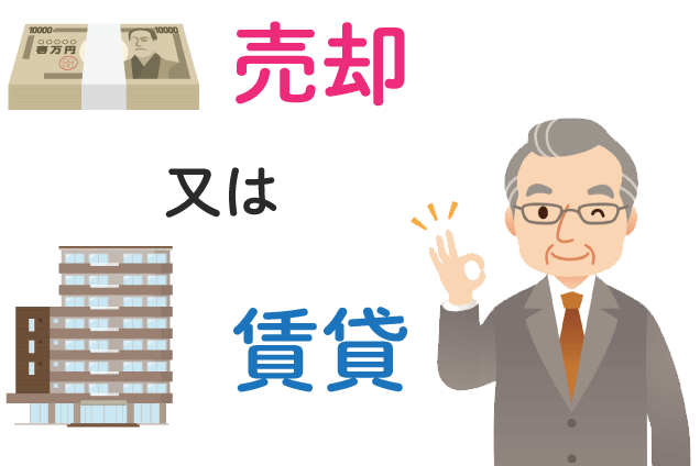 売却又は賃貸